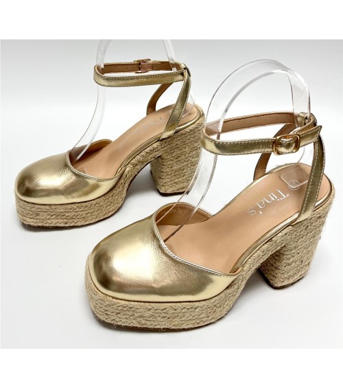 SANDALIA ISABEL DORADO