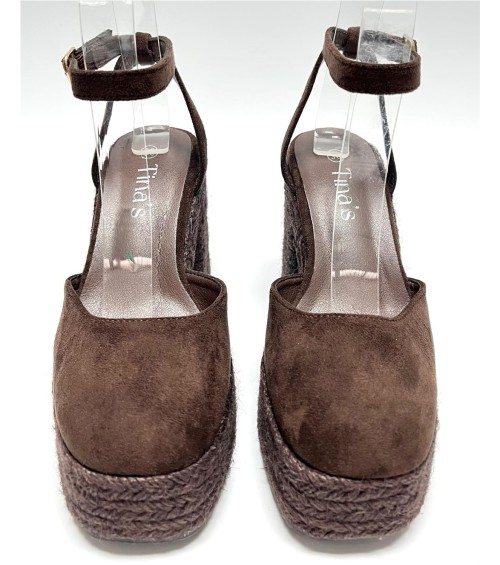 SANDALIA ISABEL MARRON 2