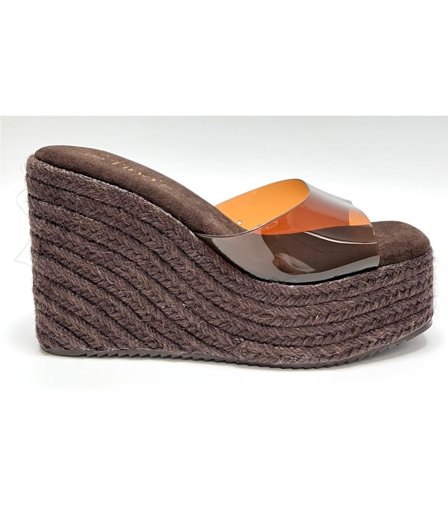 SANDALIA LEYRE MARRON