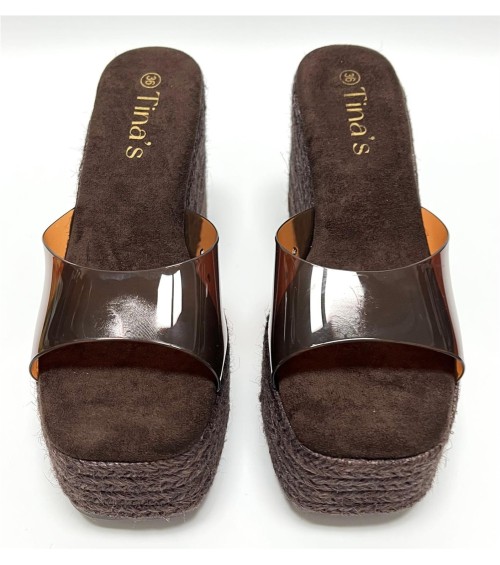 SANDALIA LEYRE MARRON