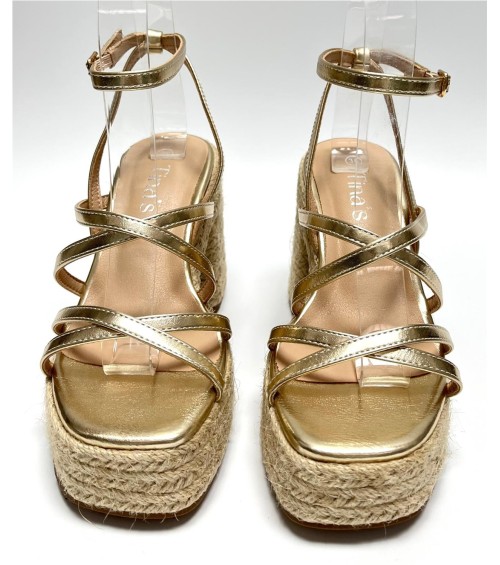 SANDALIA GABRIELA DORADO