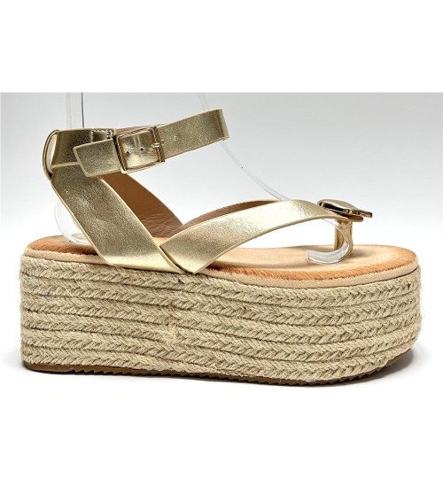 SANDALIA AINA DORADO