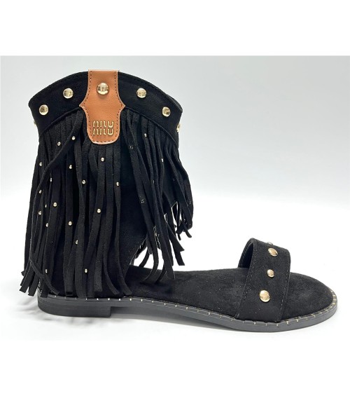 SANDALIA CAYETANA NEGRO