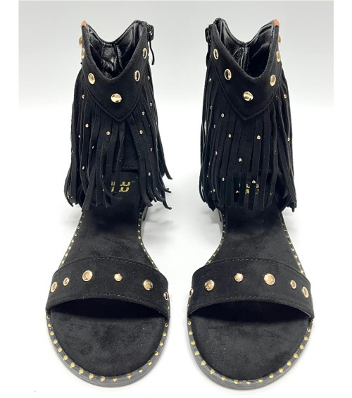 SANDALIA CAYETANA NEGRO 2