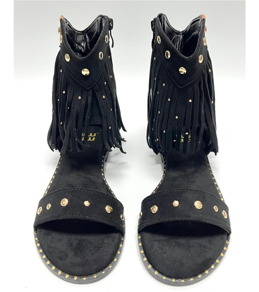 SANDALIA CAYETANA NEGRO