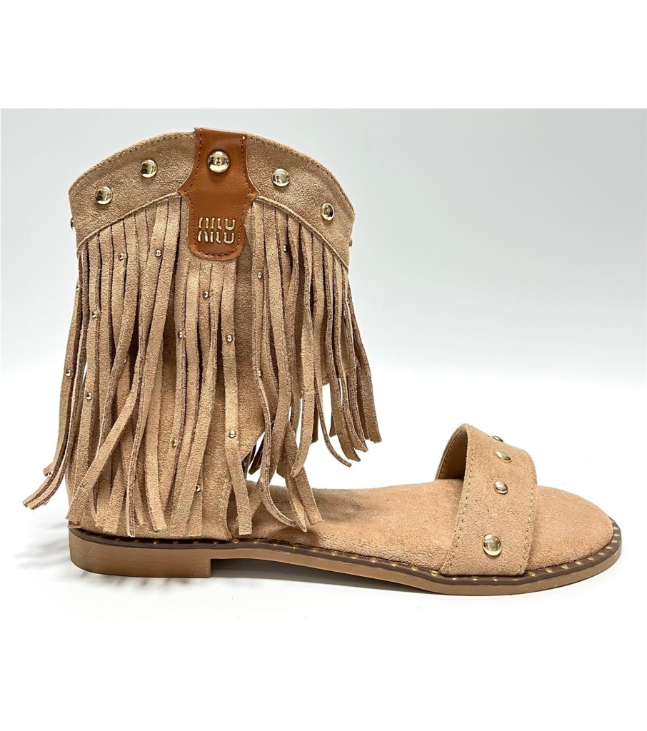 SANDALIA CAYETANA TAUPE