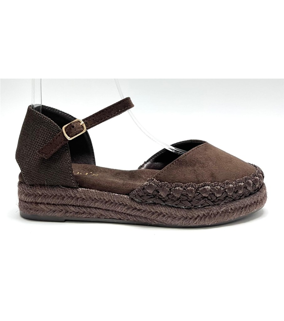 ALPARGATA LINA MARRON