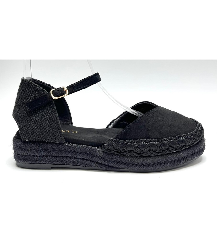 ALPARGATA LINA NEGRO