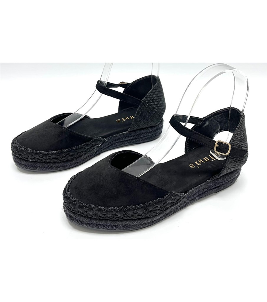 ALPARGATA LINA NEGRO