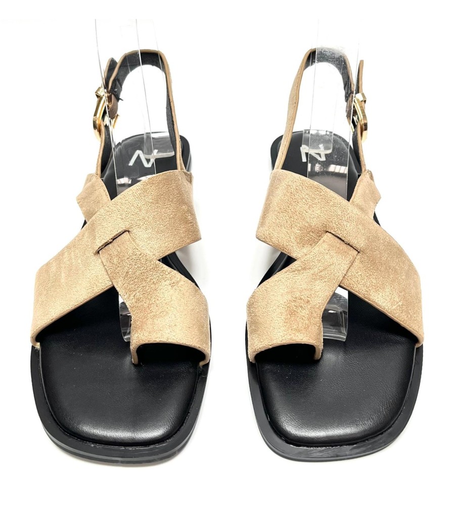 SANDALIA CRISTINA TAUPE