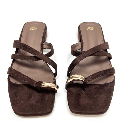SANDALIA NAHIA MARRON