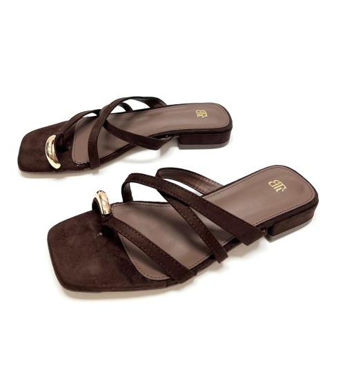 SANDALIA NAHIA MARRON