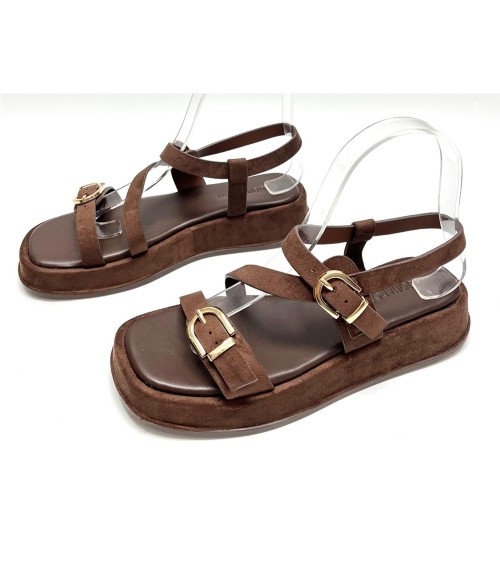 SANDALIA ISABELLA MARRON