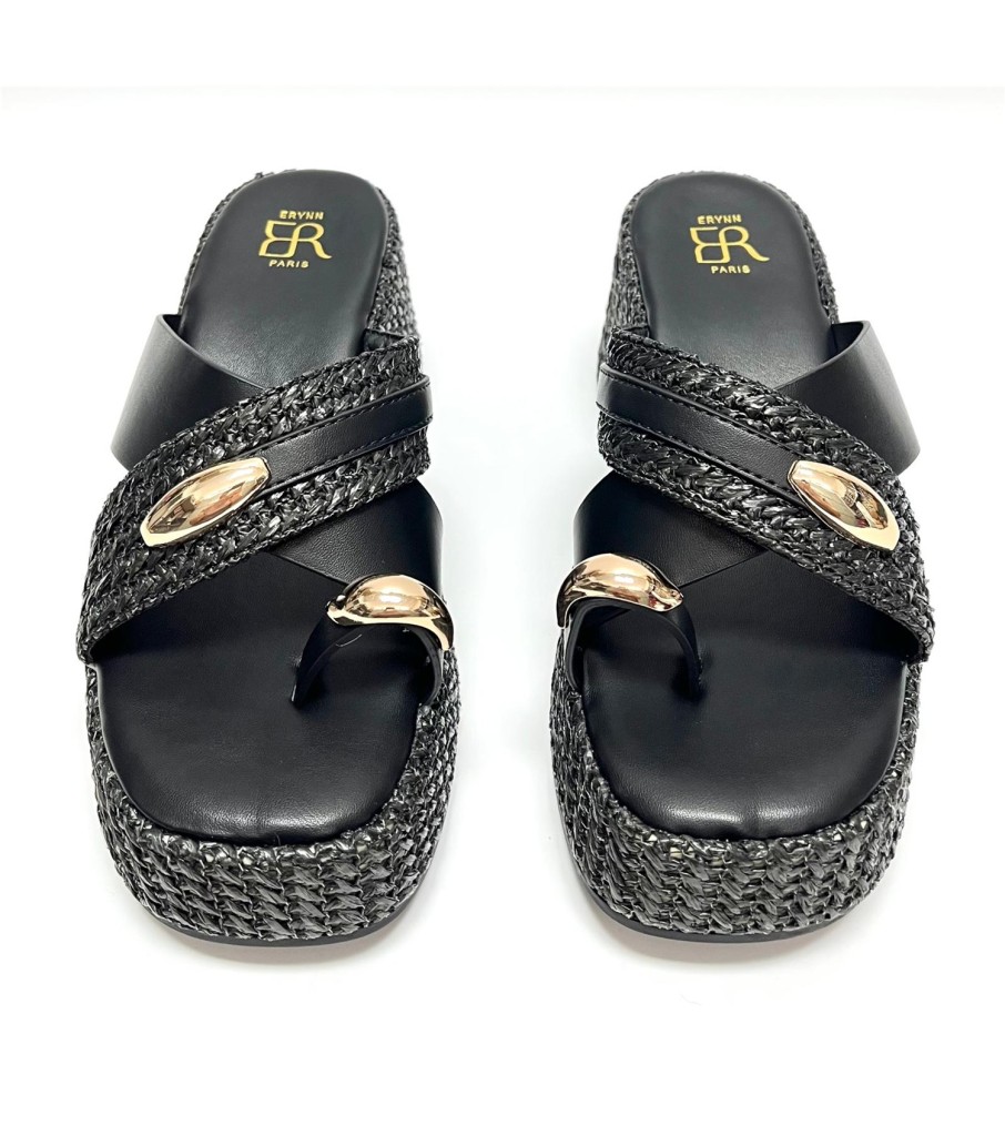 SANDALIA MALAK NEGRO