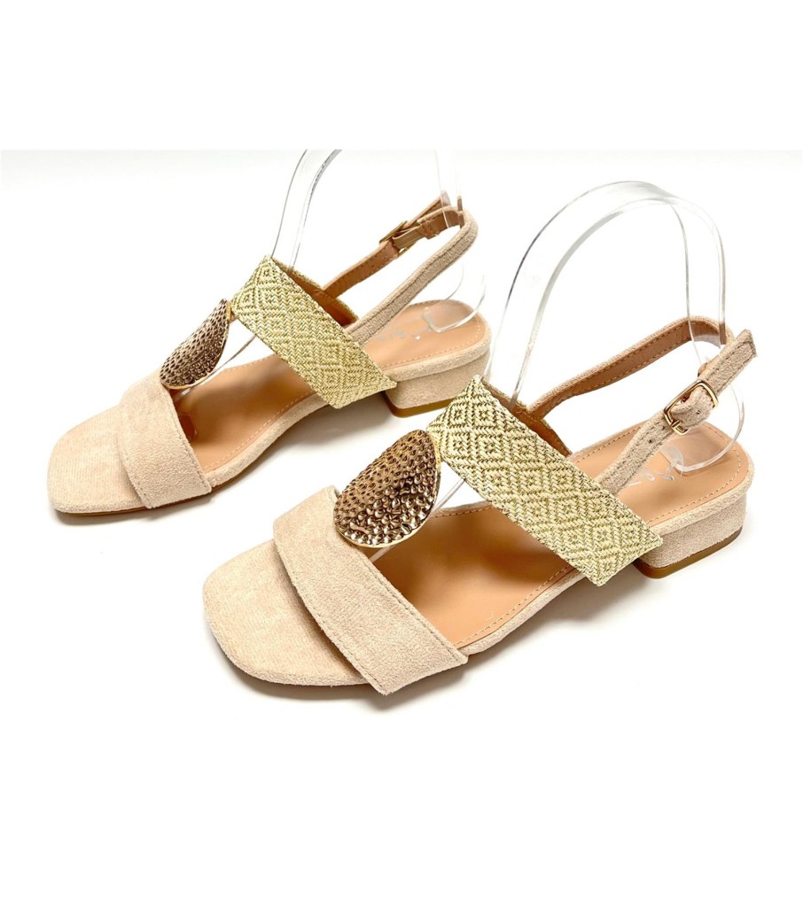 SANDALIA ELIA BEIGE