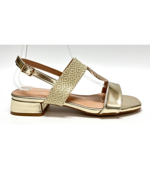 SANDALIA ELIA DORADO