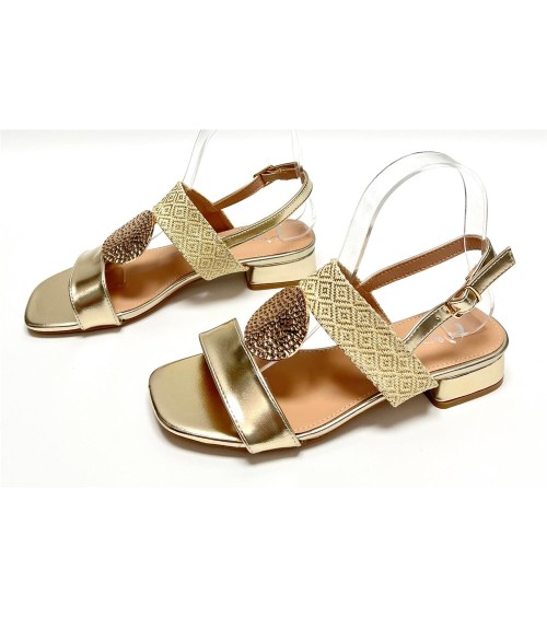 SANDALIA ELIA DORADO