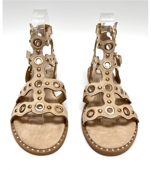 SANDALIA CAROLINA BEIGE 2