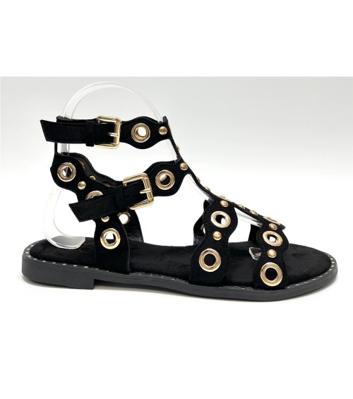 SANDALIA CAROLINA NEGRO