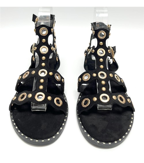 SANDALIA CAROLINA NEGRO