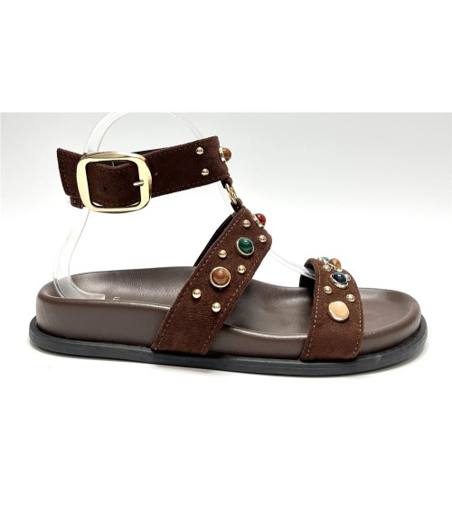 SANDALIA ASHARA MARRON